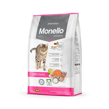 Monello Adult Cat Mix (Salmon and Chicken Flavor) - 1kg